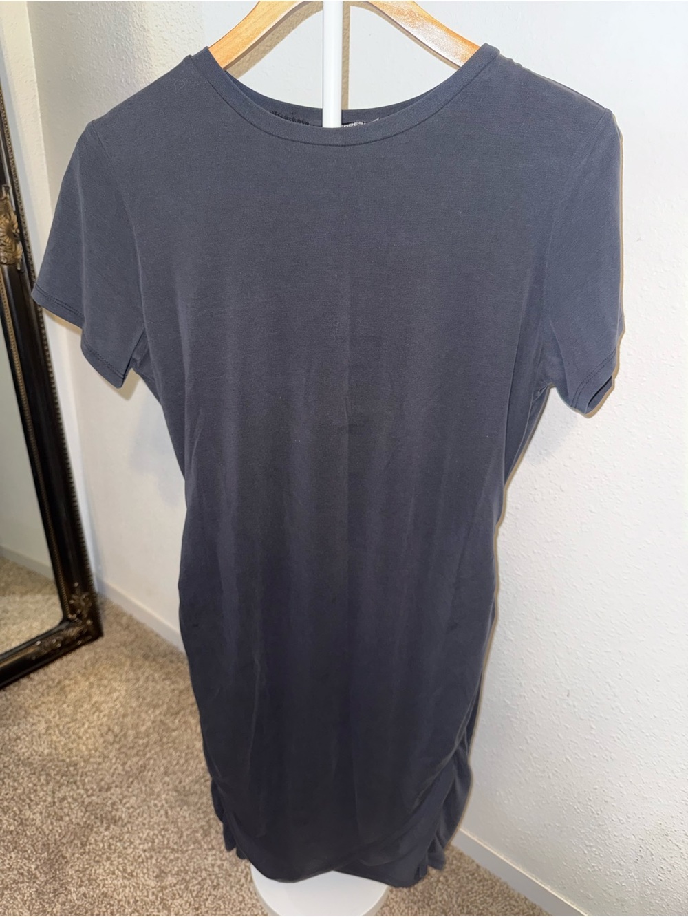 Express Women’s navy blue/grey dress size M
